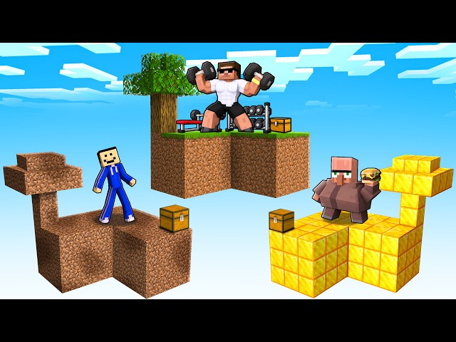 GYM SKYBLOCK BATTLE in Minecraft..