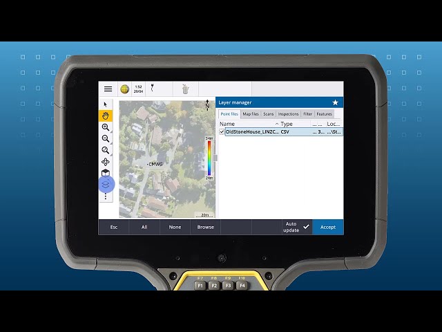 Trimble Access 2022.00: Using Web Feature Services