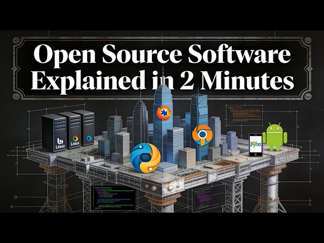 Open Source Software Explained in 2 Minutes