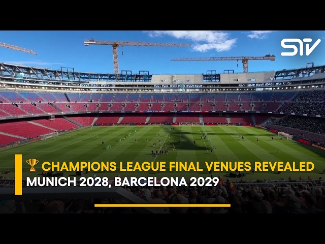 ⚽ UEFA Confirms Allianz Arena and Camp Nou for Future Champions League Finals | ZO1T