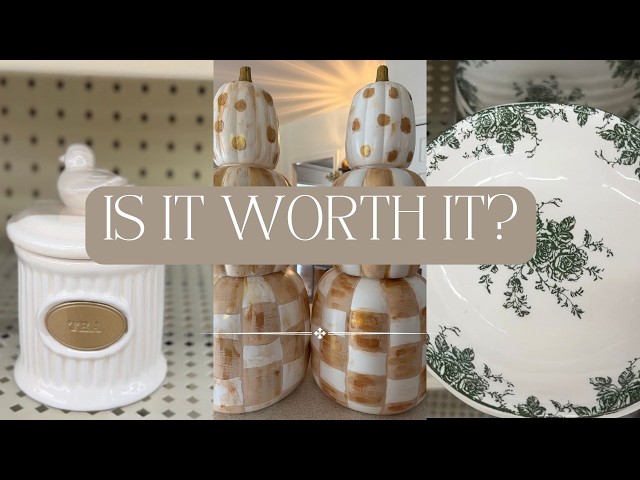 *NEW* VIRAL HOBBY LOBBY HOME DECOR | Is it worth it? | McKenzie Childs Fall DIY