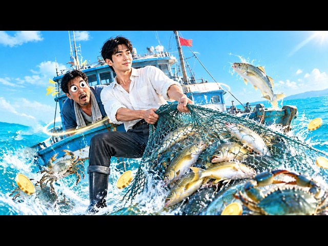 【FULL】his family stole everything, so his ancestral boat awakened and built a seafood empire#drama