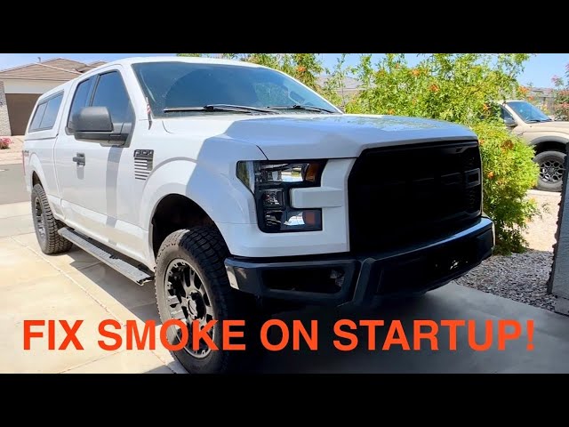 How To Fix Ford F150 Ecoboost Smoke On Startup 2.7 3.5 - TSB Fix
