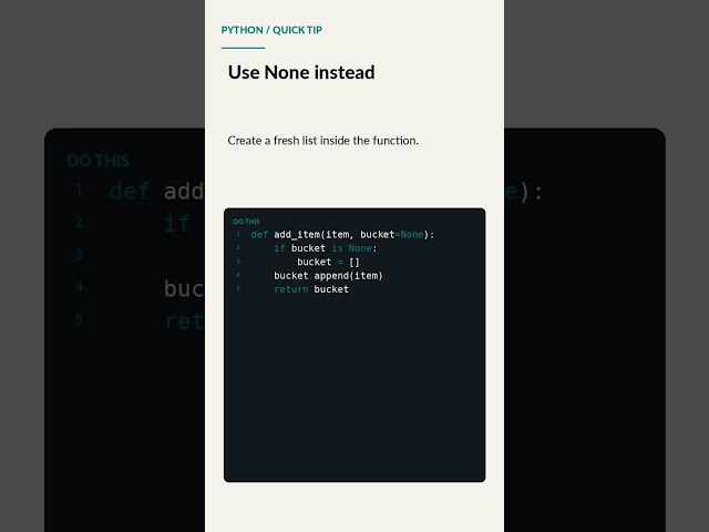 PYTHON REMEMBERING OLD LIST quick fix #Python #LearnPython #CodingTips #PythonBeginner #Programming