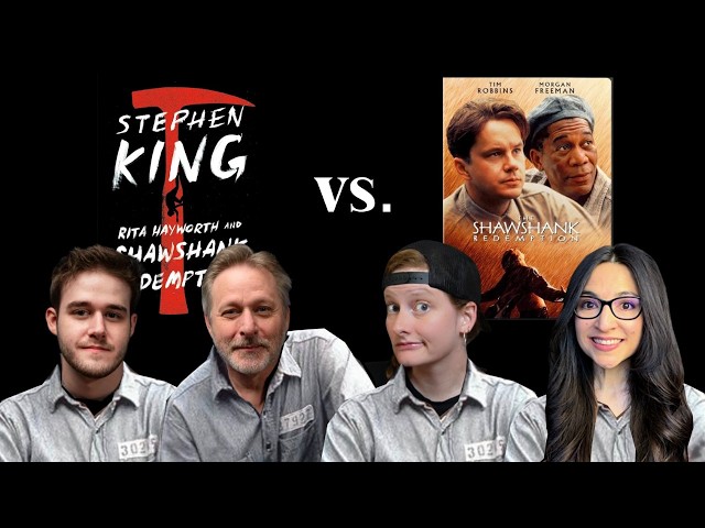 SHAWSHANK REDEMPTION Discussion! 🔨 Book vs. Movie