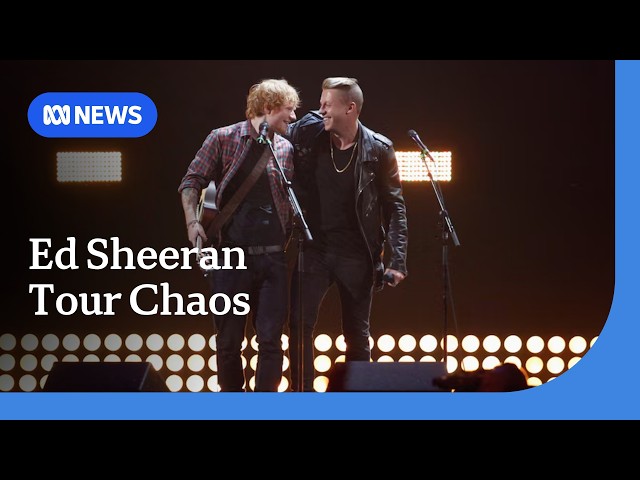 Ed Sheeran's US tour in crisis as support acts pull out over Macklemore getting dumped | ABC NEWS