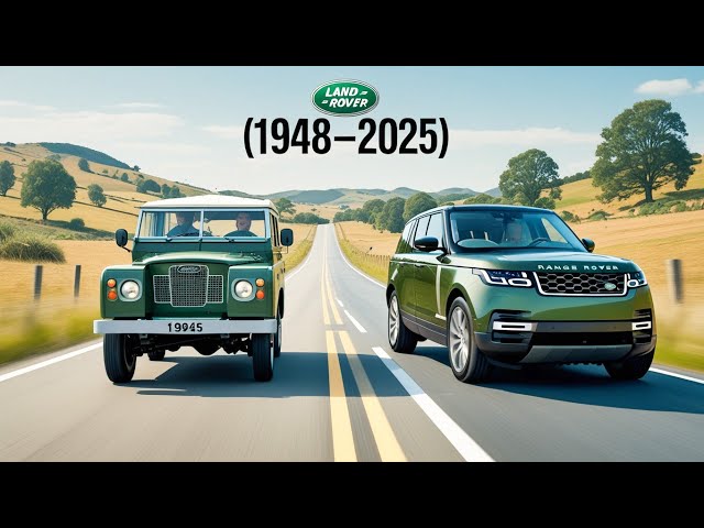 Land Rover Evolution (1948–2025) | Every Model Through the Years