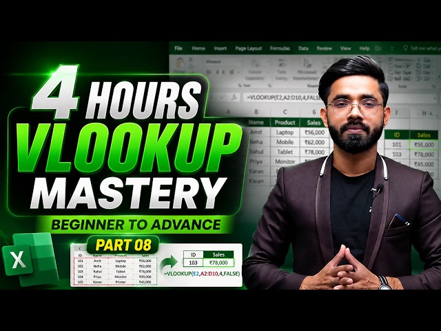 VLOOKUP with Multiple Lookup & Multiple Return Values | Advanced VLOOKUP in Excel
