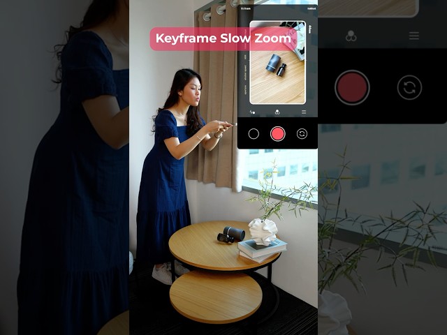 Zoom service, but make it cinematic 🚗💨 #inshot #tutorial #zoom #keyframes