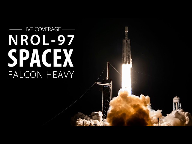 SpaceX Falcon Heavy launches its first mission for U.S. spy satellite agency