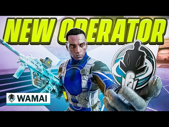 NEW OPERATOR WAMAI IS OP🔥 Rainbow Six Mobile + Best Loadout