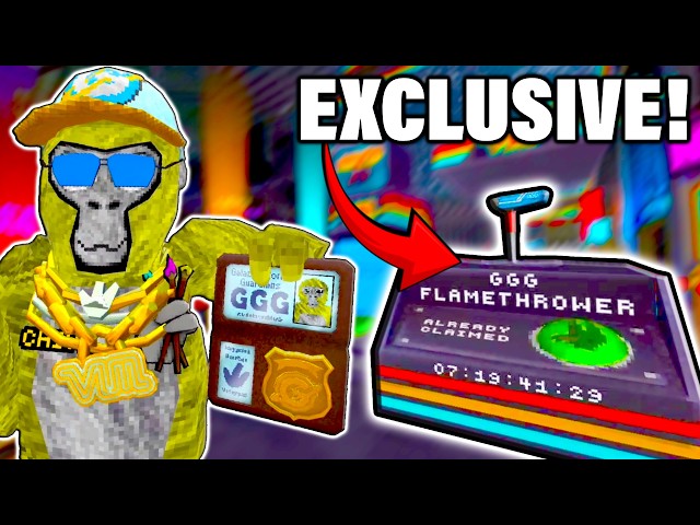 Gorilla Tag VIM Week Update! (NEW RARE Limited Time Cosmetic!)