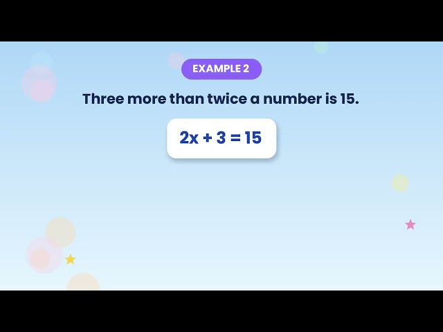 9 03 01   Multi Step Algebraic Modeling