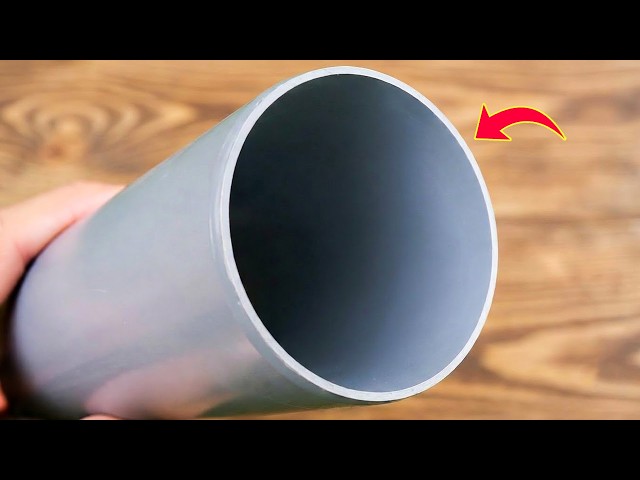Don’t throw away your PVC pipes ! Great creative idea from PVC pipes!!