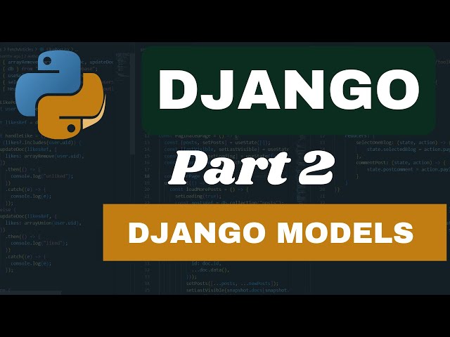 Python Django Models part 2