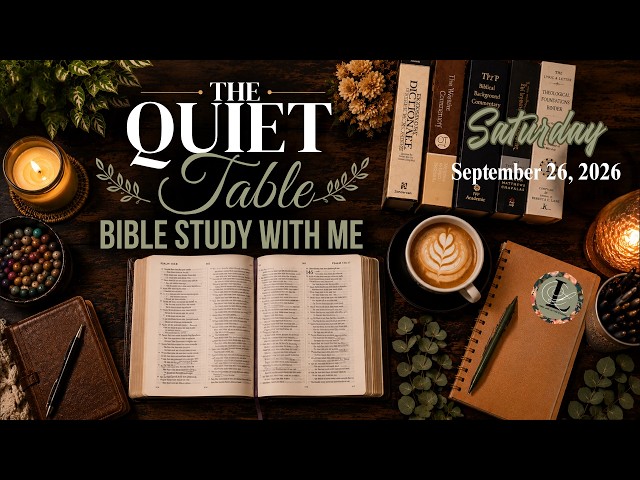Quiet Your Mind & Study Scripture: 3 Hours of Deep Focus