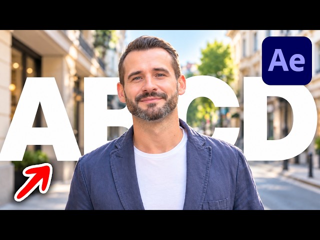 How To Put Text Behind A Person In After Effects