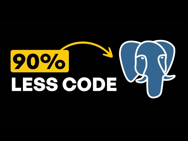 Postgres Just Got It's Biggest Upgrade In Years