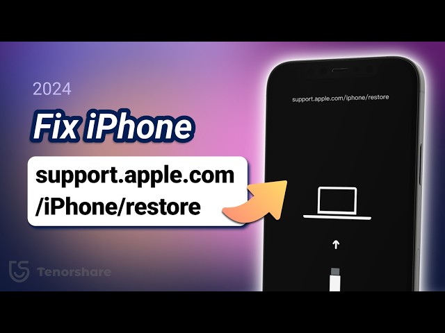 Top 6 Ways to Fix support.apple.com/iphone/restore on iPhone - 2026 Updated!