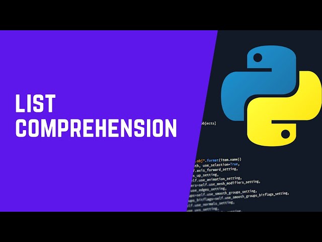 List Comprehension in python