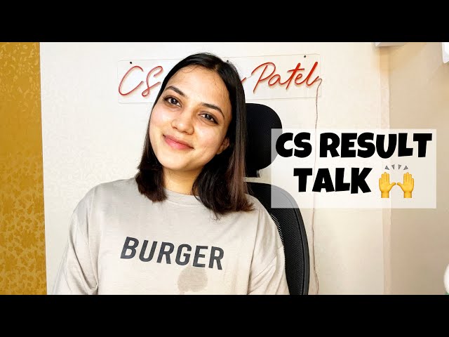 CS Result talk! ✨
