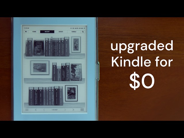 Before you buy a new ereader, watch this (because KOReader is free)