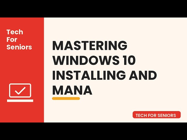 Install & Master Windows 10 in Minutes!