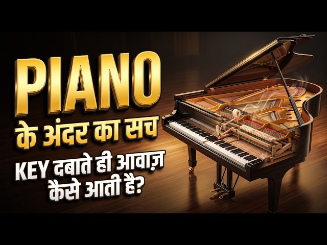 Piano कैसे बजता है? 😳 इसके अंदर क्या होता है? | How a Piano Works