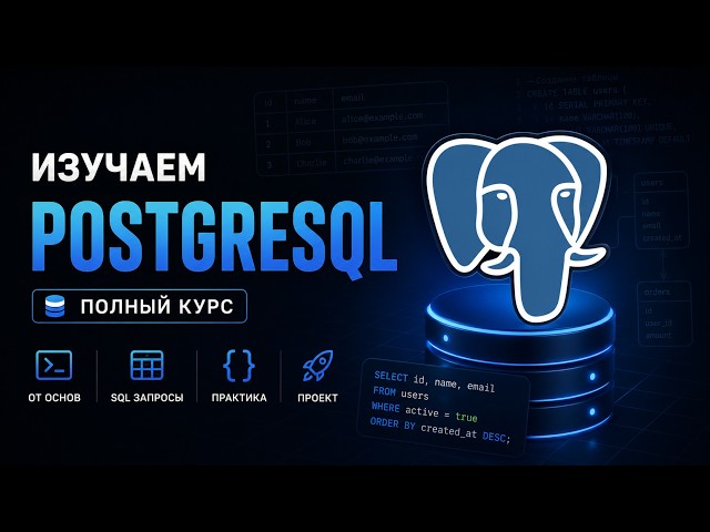 PostgreSQL from Scratch | Complete SQL Course for Beginners