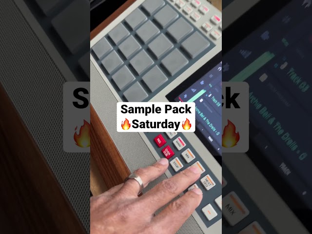 Flipping Maschinemasters.com #SamplePackSaturday on #MPCLive2