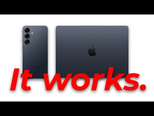 I use a Mac AND an Android in 2026 (Here's Why)