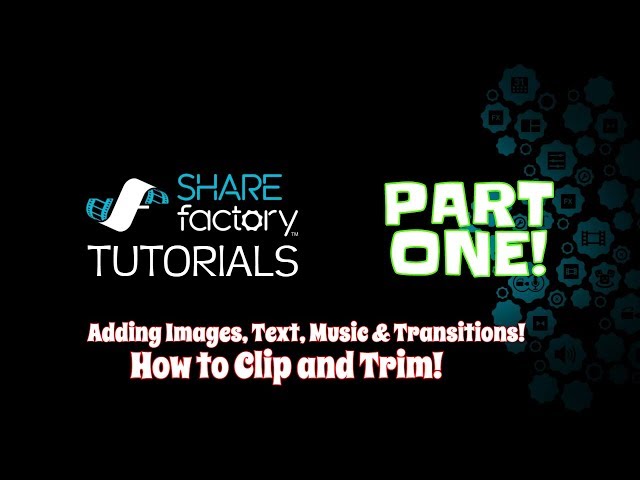HOW TO MAKE AN INTRO ON SHAREFACTORY (SHAREfactory Tutorials Part One) Apple Fights Dude