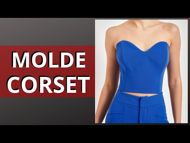 Simple Corset - Easy Pattern Making - Complete Step-by-Step Tutorial | Gisele Maués