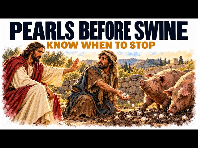 Jesus Said Do Not Cast Your Pearls Before Swine — Here's What He Actually Meant | Matthew 7:6