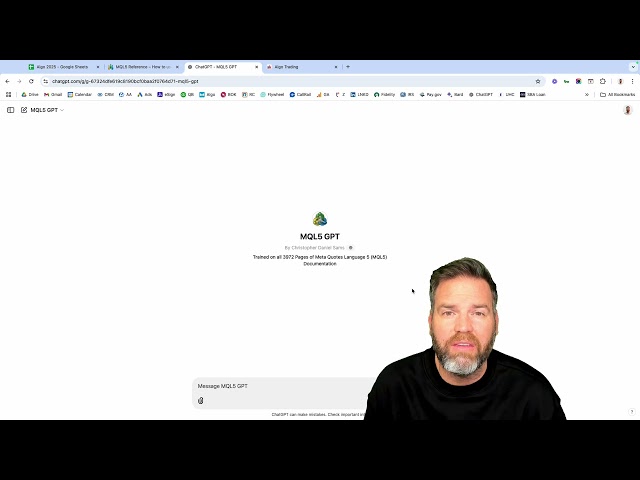 MQL5 GPT // Custom AI Chatbot for Meta Quotes Language 5