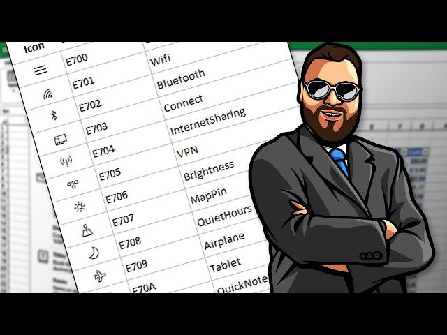 Icons for your spreadsheet dashboards! 🔎🔢