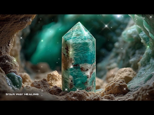 741Hz Amazonite • Open Throat Chakra • Stress Relief • Energy Cleanse