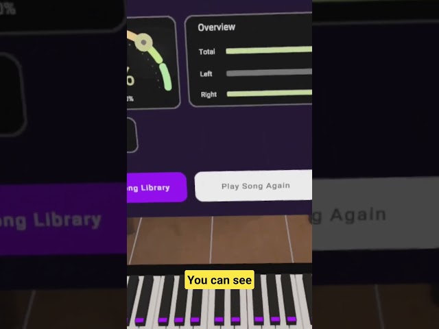 PianoVision in Quest 3 | Learn Piano In VR #quest3 #metaquest3 #augmentedreality #metaquest #vr