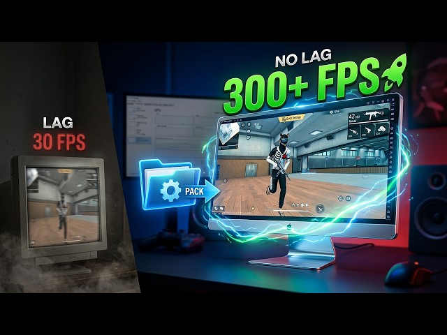 Best Paid Optimization Pack For Low End PC | 🚀 Fps Upto 300