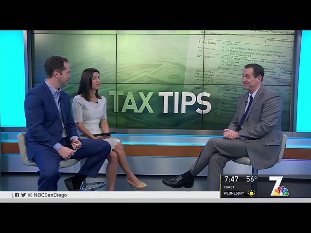 Last Minute Tax Filing Tips | Mark Kohler | NBC Channel 7 News San Diego