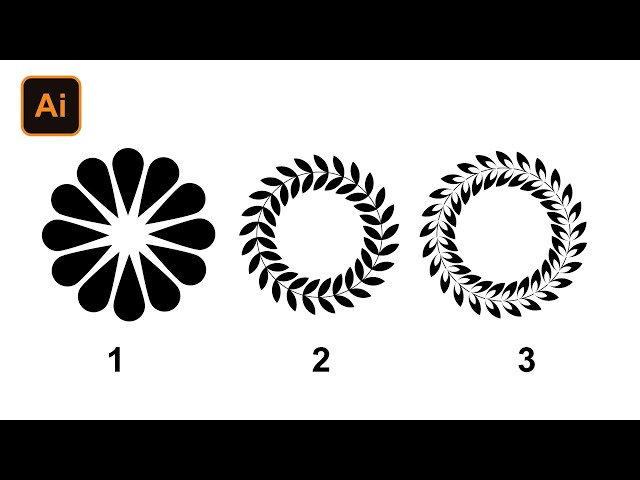 How to make Circle Logo design Illustrator Tutorial Bangla