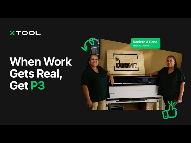 How The Coleman Twinz Grew Their Custom Business with xTool P3