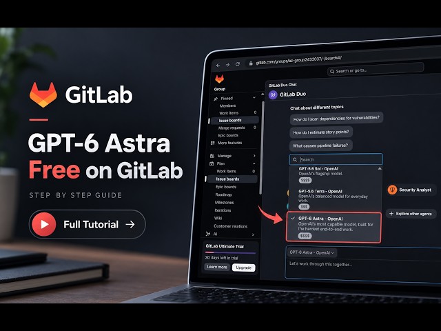 I Found GPT-6 Astra Free on GitLab! Full Setup Tutorial (Step by Step)