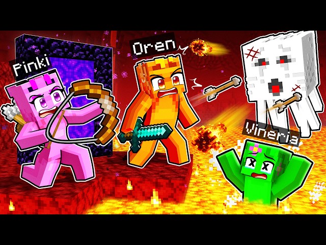We Visited THE NETHER in Minecraft! (Episode 2)