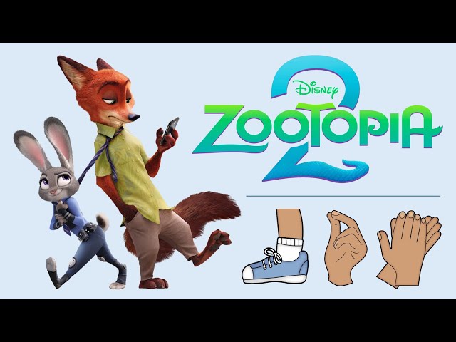 Body Percussion Play Along | Zootopia 2