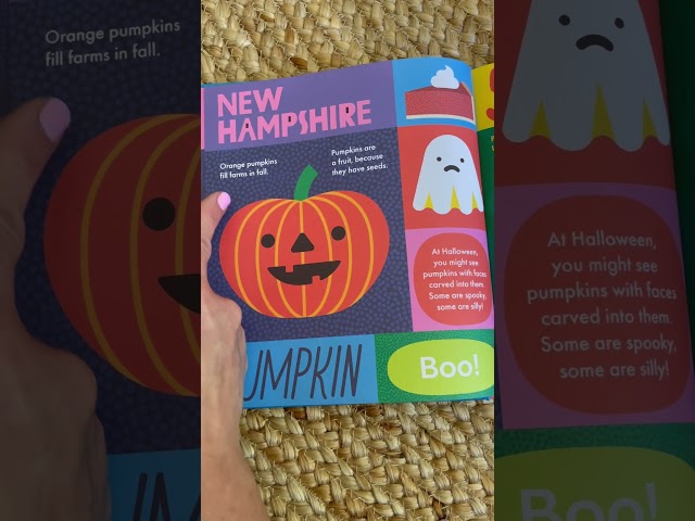 NEW HAMPSHIRE | 50 STATES IN 50 WORDS | FUN FACTS FOR KIDS! | #learning #shorts #kids #readaloud