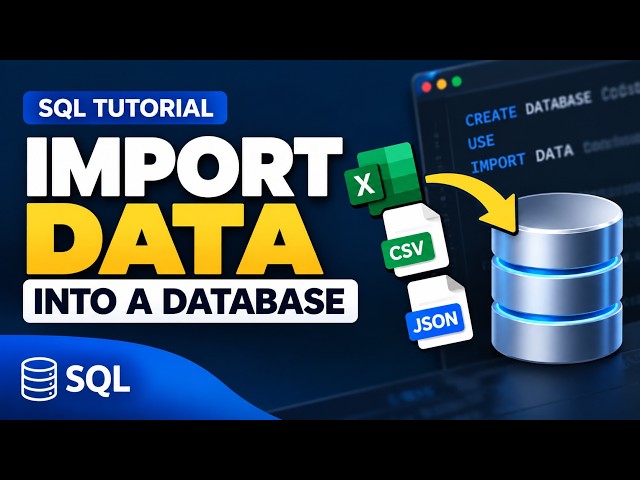 Importing Data into Database