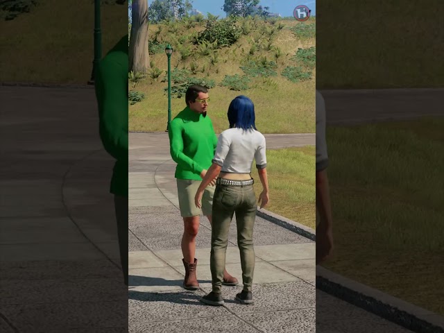 When NPCs Meet Their Friends Accidentally On The Street (Amazing Game Details - Watch Dogs 2)