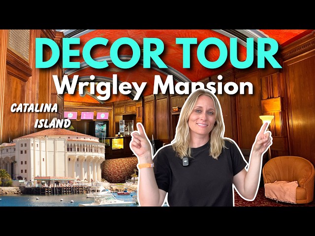 Touring the Wrigley Casino on Catalina Island