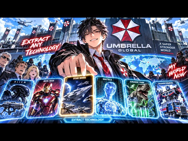 Boy Gets System That Extracts Technology from Movie Worlds, So He Builds Global Umbrella Corporation